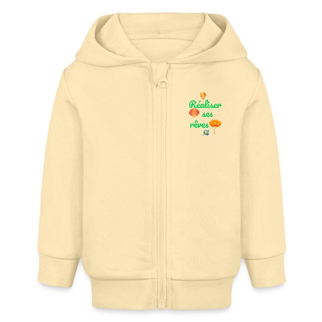 Veste bébé réaliser